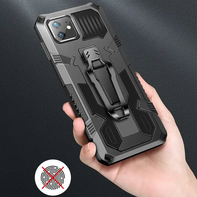 Machine Armor Warrior Shockproof PC + TPU Protective Case For iPhone 11 Pro Max For Xiaomi Redmi Note 9S For Xiaomi Mi