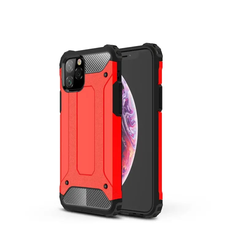 Magic Armor TPU + PC Combination Case for iPhone XI (2019) For iPhone 11 Pro For XI 2019 - For iPhone 11 Pro / Red