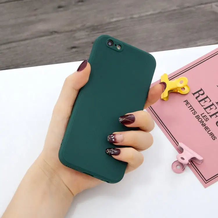 Magic Cube Frosted Silicone Shockproof Full Coverage Protective Case For iPhone X & XS For iPhone XR - For iPhone 7 & 8