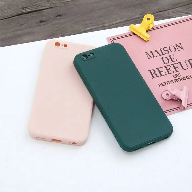 Magic Cube Frosted Silicone Shockproof Full Coverage Protective Case For iPhone X & XS For iPhone XR - Apple Accessories