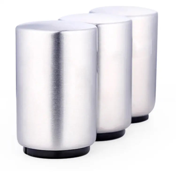 Magnetic Automatic Beer Bottle Cap Opener Stainless Steel Push Down Beer Opener Kitchen Gadgets Size: 8.5 x 5.2cm