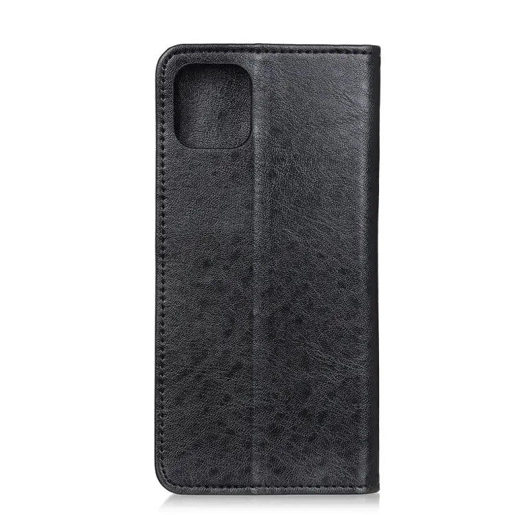 Magnetic Crazy Horse Texture Horizontal Flip Leather Case with Holder & Card Slots & Wallet For iPhone 12 mini