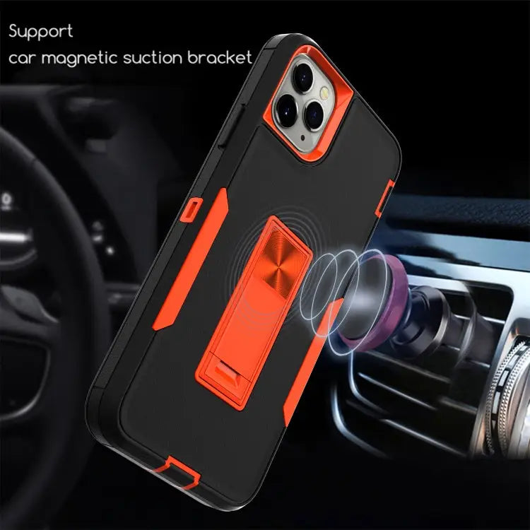 Magnetic Holder Phone Case For iPhone 12 Pro Max For iPhone 13 mini - Apple Accessories