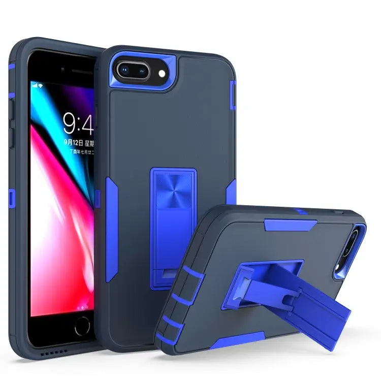Magnetic Holder Phone Case For iPhone SE 2022 / SE 2020 / 8 / 7 For iPhone 8 Plus / 7 Plus - For iPhone 8 Plus / 7 Plus