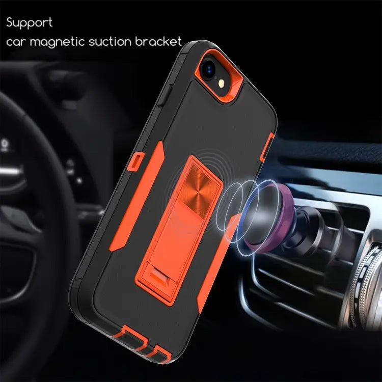 Magnetic Holder Phone Case For iPhone SE 2022 / SE 2020 / 8 / 7 For iPhone 8 Plus / 7 Plus - Apple Accessories