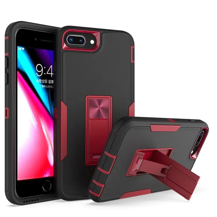 Magnetic Holder Phone Case For iPhone SE 2022 / SE 2020 / 8 / 7 For iPhone 8 Plus / 7 Plus - For iPhone 8 Plus / 7 Plus