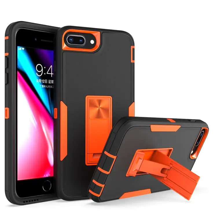 Magnetic Holder Phone Case For iPhone SE 2022 / SE 2020 / 8 / 7 For iPhone 8 Plus / 7 Plus - For iPhone 8 Plus / 7 Plus