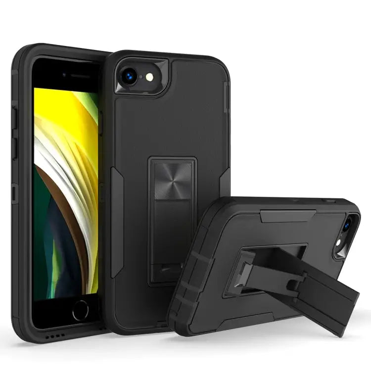 Magnetic Holder Phone Case For iPhone SE 2022 / SE 2020 / 8 / 7 For iPhone 8 Plus / 7 Plus - For iPhone SE 2022 / SE