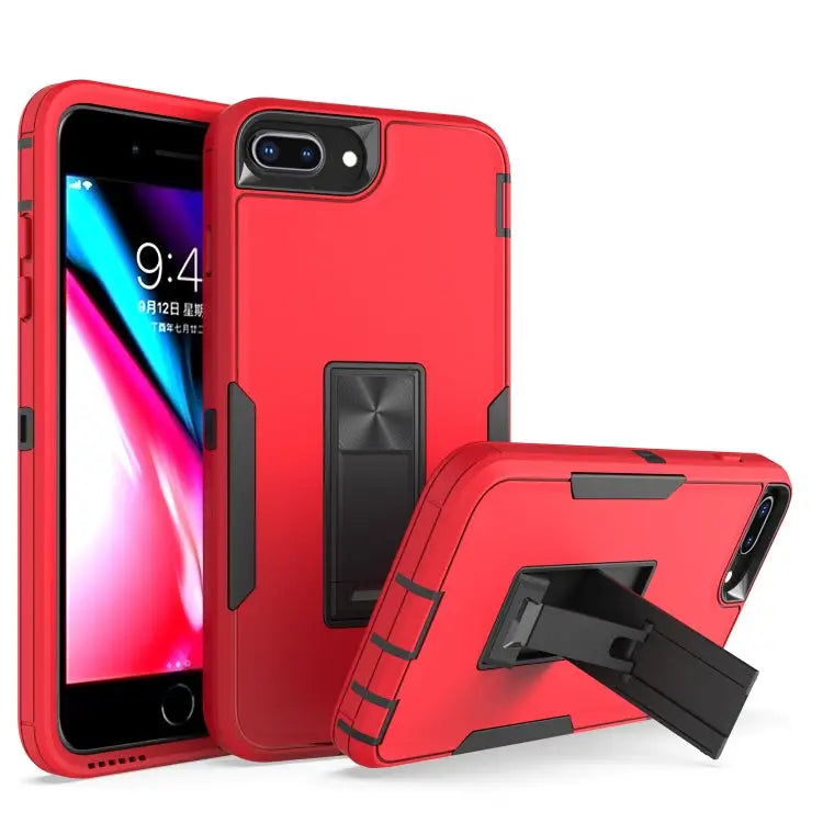 Magnetic Holder Phone Case For iPhone SE 2022 / SE 2020 / 8 / 7 For iPhone 8 Plus / 7 Plus - For iPhone 8 Plus / 7 Plus