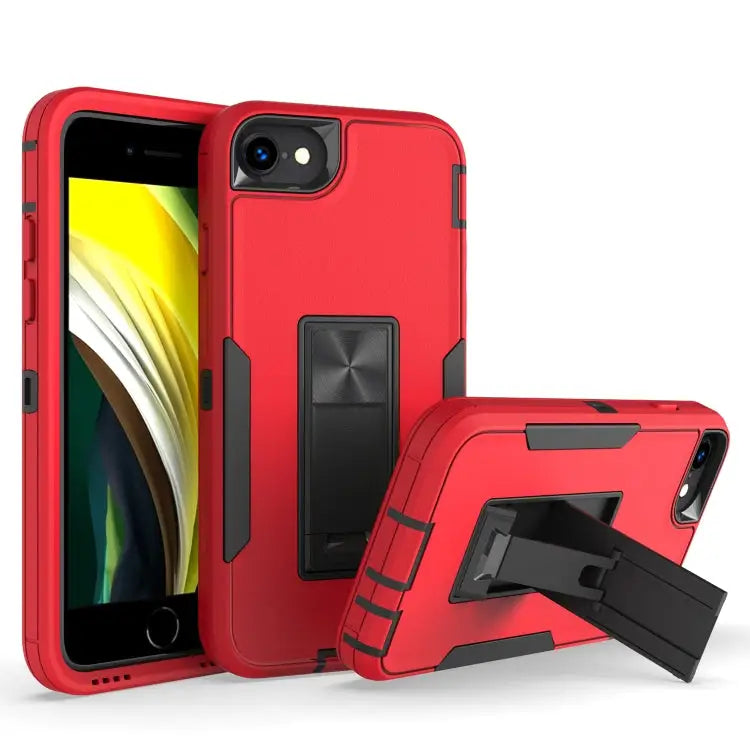 Magnetic Holder Phone Case For iPhone SE 2022 / SE 2020 / 8 / 7 For iPhone 8 Plus / 7 Plus - For iPhone SE 2022 / SE