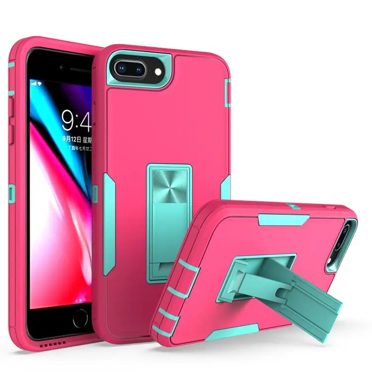 Magnetic Holder Phone Case For iPhone SE 2022 / SE 2020 / 8 / 7 For iPhone 8 Plus / 7 Plus - For iPhone 8 Plus / 7 Plus