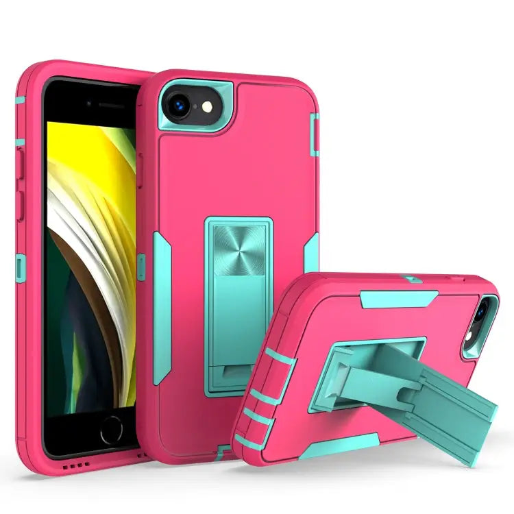 Magnetic Holder Phone Case For iPhone SE 2022 / SE 2020 / 8 / 7 For iPhone 8 Plus / 7 Plus - For iPhone SE 2022 / SE