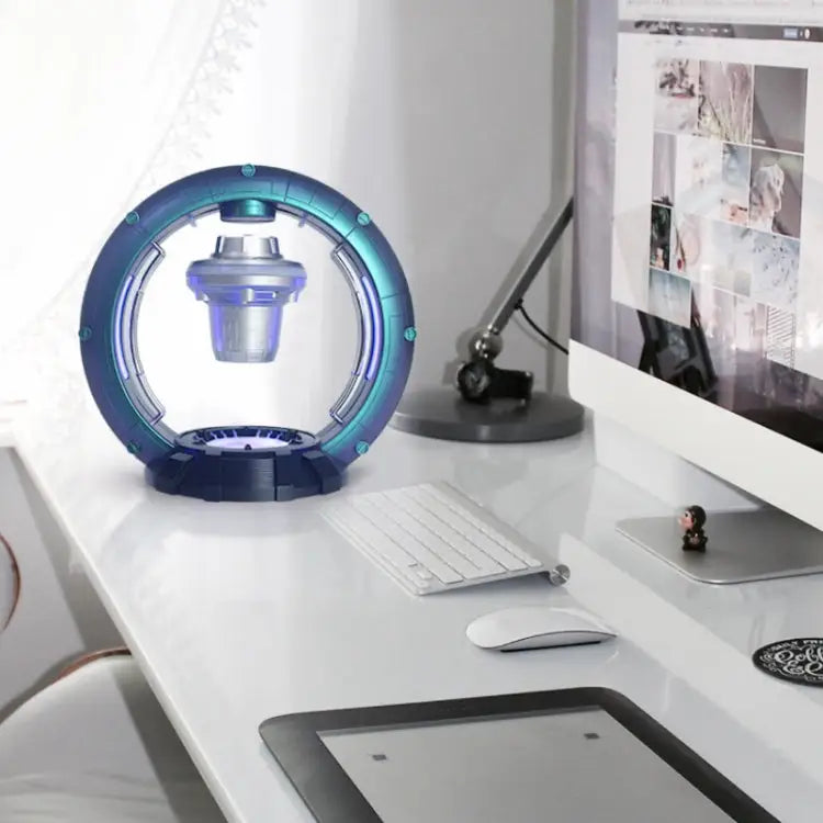 Magnetic Levitation Bluetooth Speaker Space Spacecraft Crafts US Plug