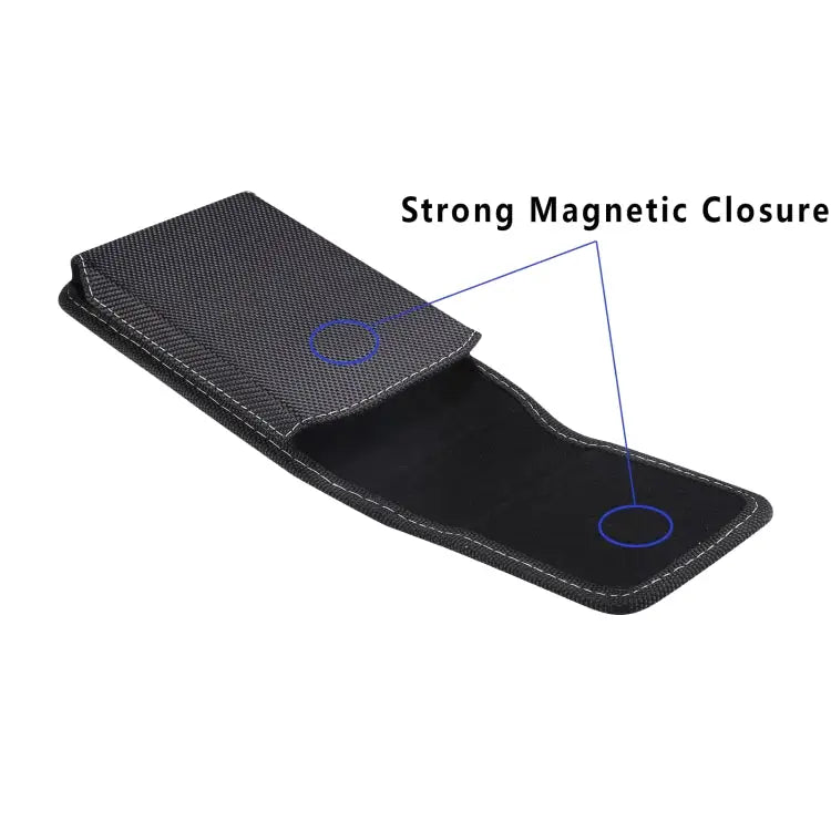 Magnetic Oxford Cloth Hanging Waist Phone Leather Case For 5.8-6.1 inch Smartphones For 6.5 inch Smartphones