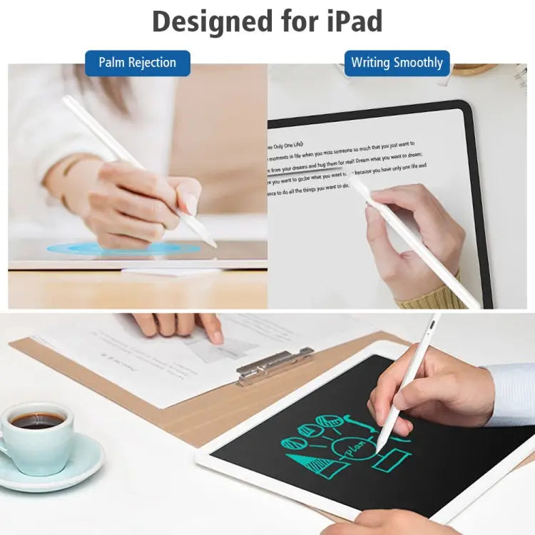 Magnetic Palm Rejection Active Capacitive Stylus for iPad / iPad Pro (2018 and above) For iPad / iPad Pro (2018