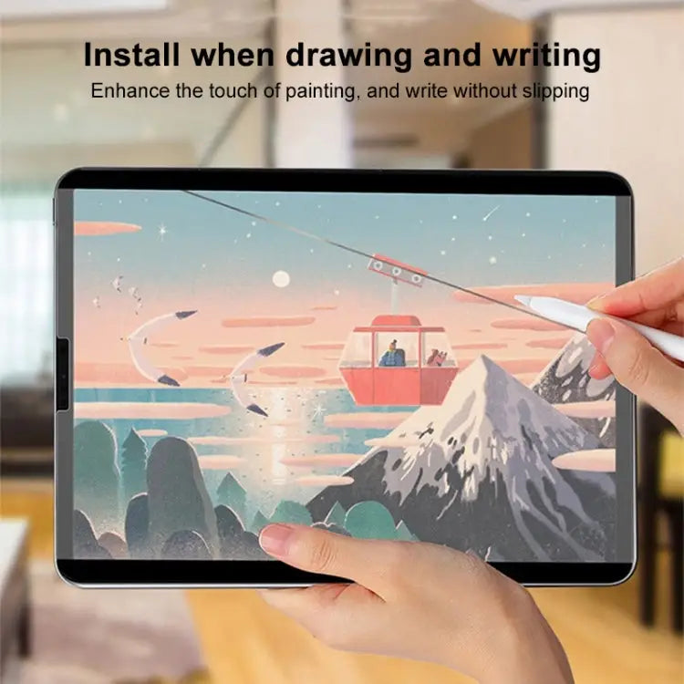 Magnetic Removable Tablet Screen Paperfeel Protector Matte PET Film For iPad 9.7 2018 / 2017 For iPad 10.2 2021 / 2020