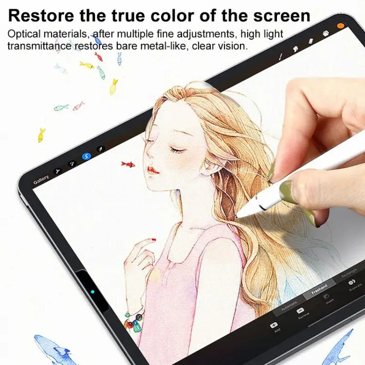 Magnetic Removable Tablet Screen Paperfeel Protector Matte PET Film For iPad 9.7 2018 / 2017 For iPad 10.2 2021 / 2020
