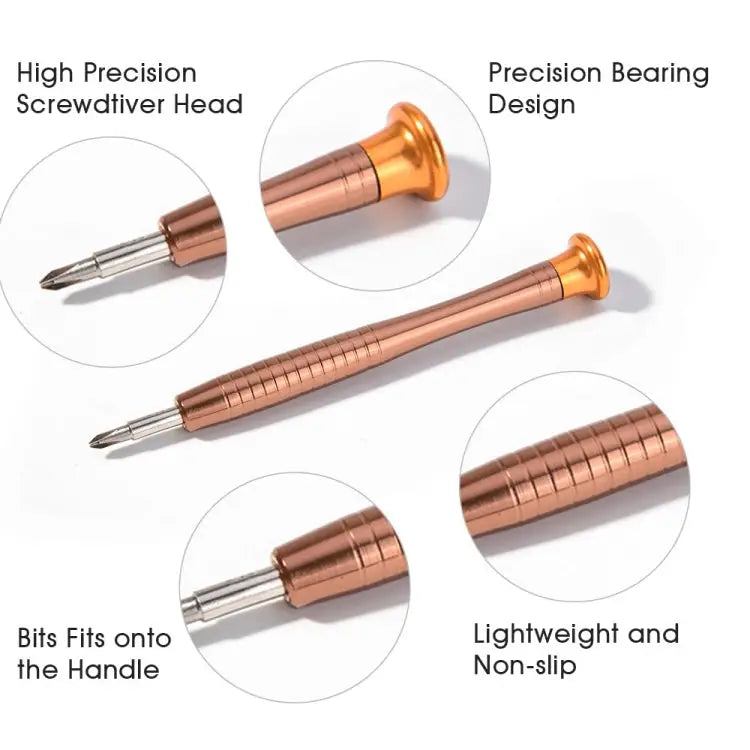 Magnetic suction 27 in 1 portable wallet type screw driver set mobile phone tablet maintenance tool - 27 in 1