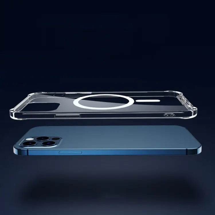 Magsafe Case Clear Four-corner Airbag Shockproof Phone Case with Magnetic For iPhone 14 For iPhone 14 Plus For iPhone
