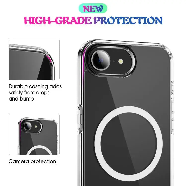 MagSafe Clear Acrylic PC +TPU Phone Case