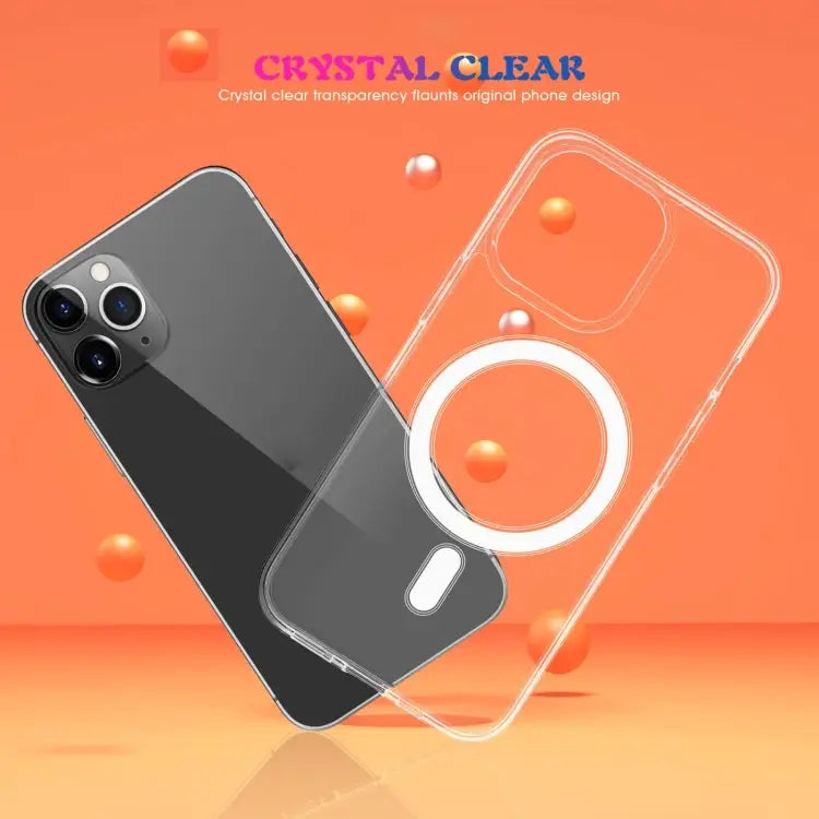 Magsafe Clear Acrylic PC +TPU Phone Case For iPhone 14 For iPhone 14 Pro For iPhone 14 Plus For iPhone 14 Pro Max