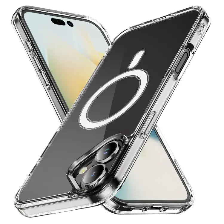MagSafe Clear Acrylic PC +TPU Phone Case - For iPhone 16 Plus