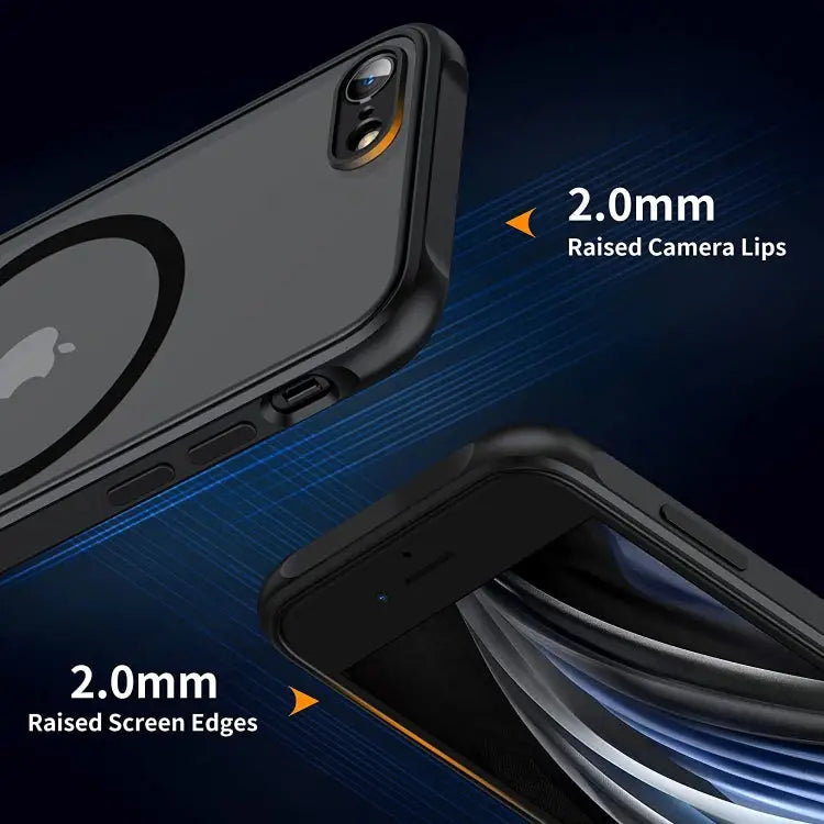 MagSafe Magnetic Phone Case For iPhone SE 2022 / SE / 8 / 7 - For iPhone SE 2022 / SE / 8 / 7 - Apple Accessories