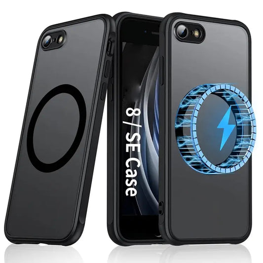 MagSafe Magnetic Phone Case For iPhone SE 2022 / SE / 8 / 7 - For iPhone SE 2022 / SE / 8 / 7 - Apple Accessories