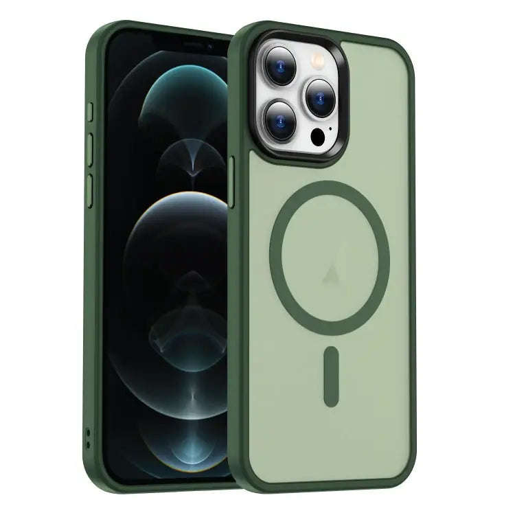 MagSafe Magnetic Skin Feel Frosted Phone Case For iPhone 12 Pro Max For iPhone 12 Pro For iPhone 11 - For iPhone 12 Pro