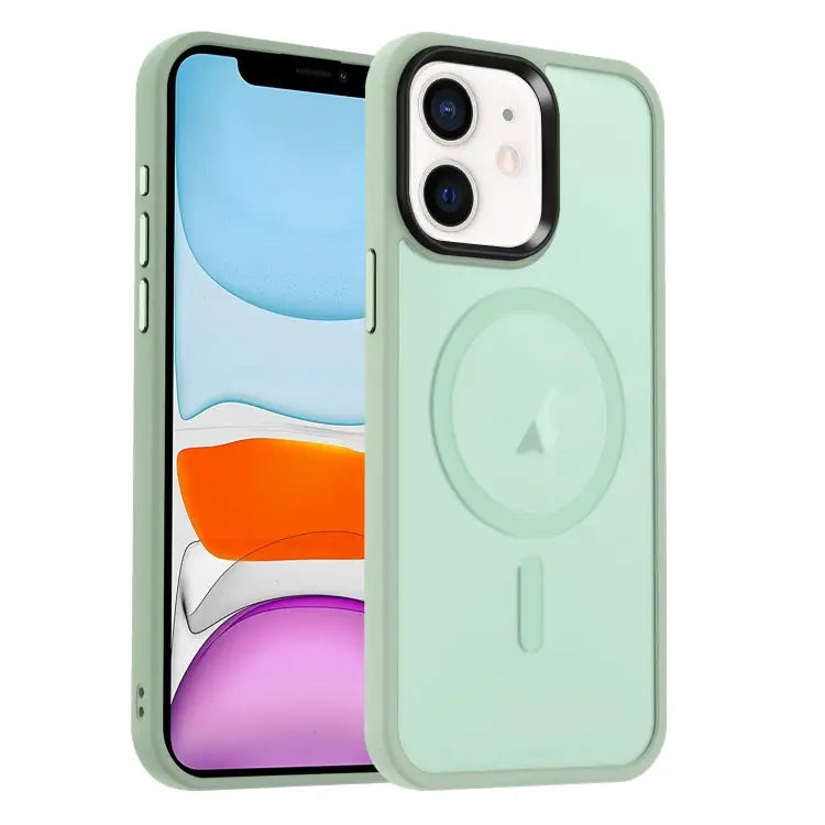MagSafe Magnetic Skin Feel Frosted Phone Case For iPhone 12 Pro Max For iPhone 12 Pro For iPhone 11 - For iPhone 11