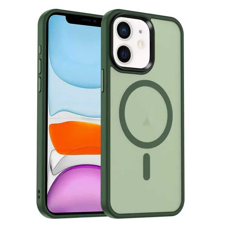 MagSafe Magnetic Skin Feel Frosted Phone Case For iPhone 12 Pro Max For iPhone 12 Pro For iPhone 11 - For iPhone 11
