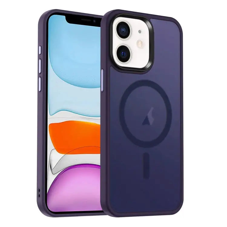 MagSafe Magnetic Skin Feel Frosted Phone Case For iPhone 12 Pro Max For iPhone 12 Pro For iPhone 11 - For iPhone 11