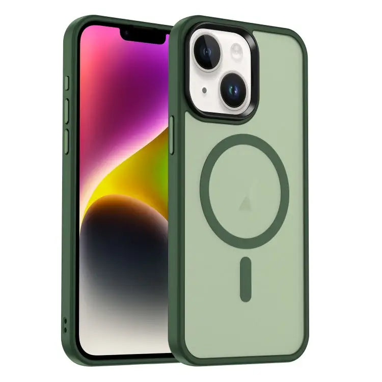 MagSafe Magnetic Skin Feel Frosted Phone Case For iPhone 15 For iPhone 14 Plus For iPhone 14 - For iPhone 14 Plus