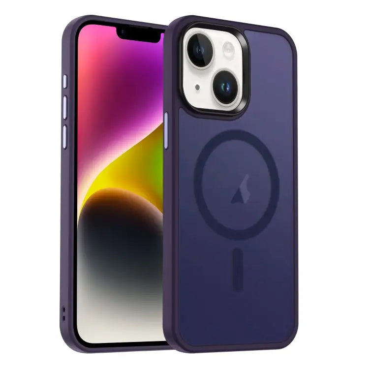 MagSafe Magnetic Skin Feel Frosted Phone Case For iPhone 15 For iPhone 14 Plus For iPhone 14 - For iPhone 14 Plus