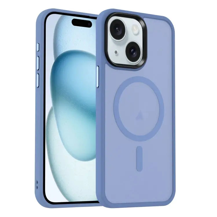 MagSafe Magnetic Skin Feel Frosted Phone Case For iPhone 15 For iPhone 14 Plus For iPhone 14 - For iPhone 15 / Light