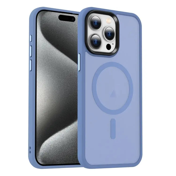 MagSafe Magnetic Skin Feel Frosted Phone Case For iPhone 15 Pro Max For iPhone 15 Pro For iPhone 15 Plus - For iPhone