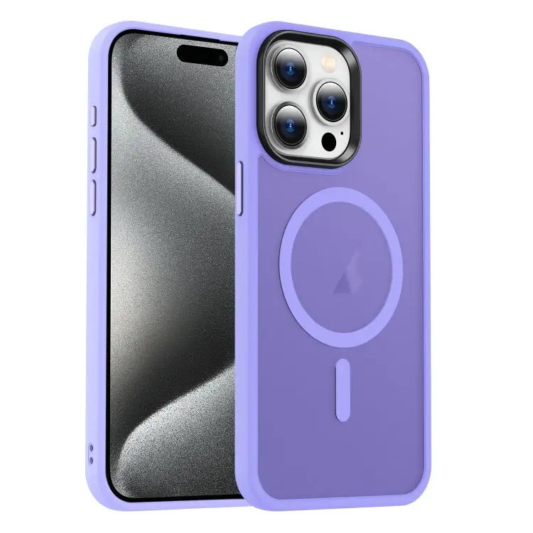 MagSafe Magnetic Skin Feel Frosted Phone Case For iPhone 15 Pro Max For iPhone 15 Pro For iPhone 15 Plus - For iPhone