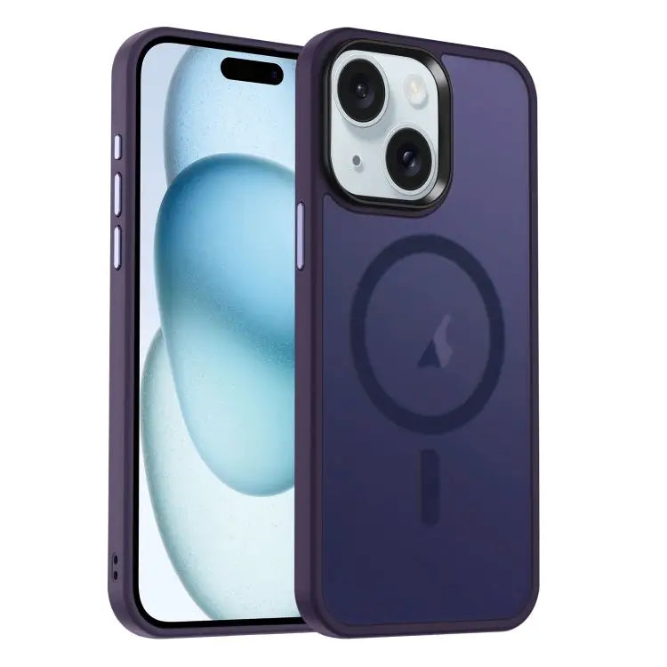 MagSafe Magnetic Skin Feel Frosted Phone Case For iPhone 15 Pro Max For iPhone 15 Pro For iPhone 15 Plus - For iPhone