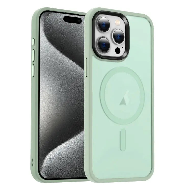 MagSafe Magnetic Skin Feel Frosted Phone Case For iPhone 15 Pro Max For iPhone 15 Pro For iPhone 15 Plus - For iPhone