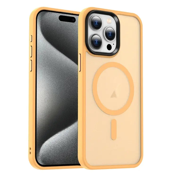 MagSafe Magnetic Skin Feel Frosted Phone Case For iPhone 15 Pro Max For iPhone 15 Pro For iPhone 15 Plus - For iPhone