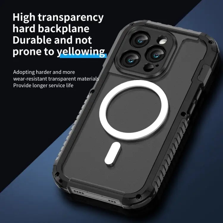 MagSafe Shockproof Metal Phone Case For iPhone 15 Pro Max For iPhone 15 Pro For iPhone 14 Pro For iPhone 14 Pro Max