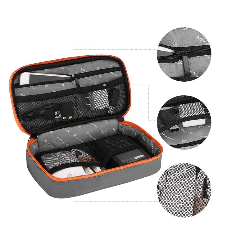 MapleStory Multifunctional Travel Digital Storage Bag Size: Small (Black） Medium (Black) Medium (Gray) Large (Black)