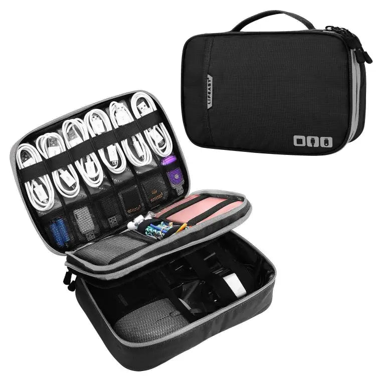 MapleStory Multifunctional Travel Digital Storage Bag Size: Small (Black） Medium (Black) Medium (Gray) Large (Black)