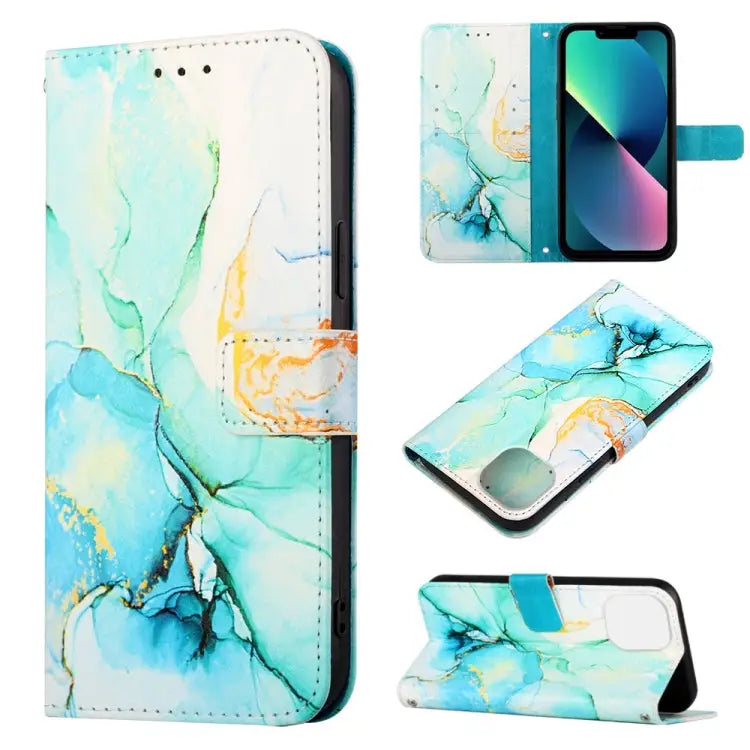 Marble Pattern Flip Leather Phone Case For iPhone 14 For iPhone 14 Plus For iPhone 14 Pro Max For iPhone 14 Pro