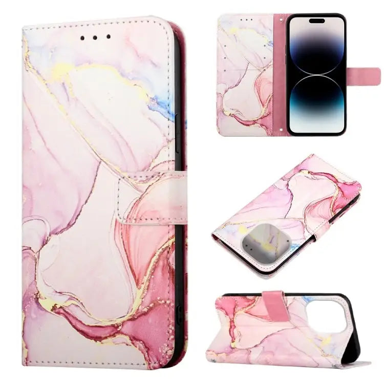 Marble Pattern Flip Leather Phone Case For iPhone 14 For iPhone 14 Plus For iPhone 14 Pro Max For iPhone 14 Pro