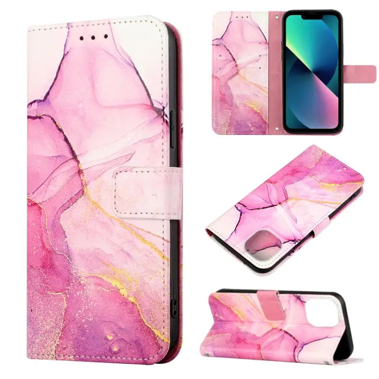 Marble Pattern Flip Leather Phone Case For iPhone 14 For iPhone 14 Plus For iPhone 14 Pro Max For iPhone 14 Pro