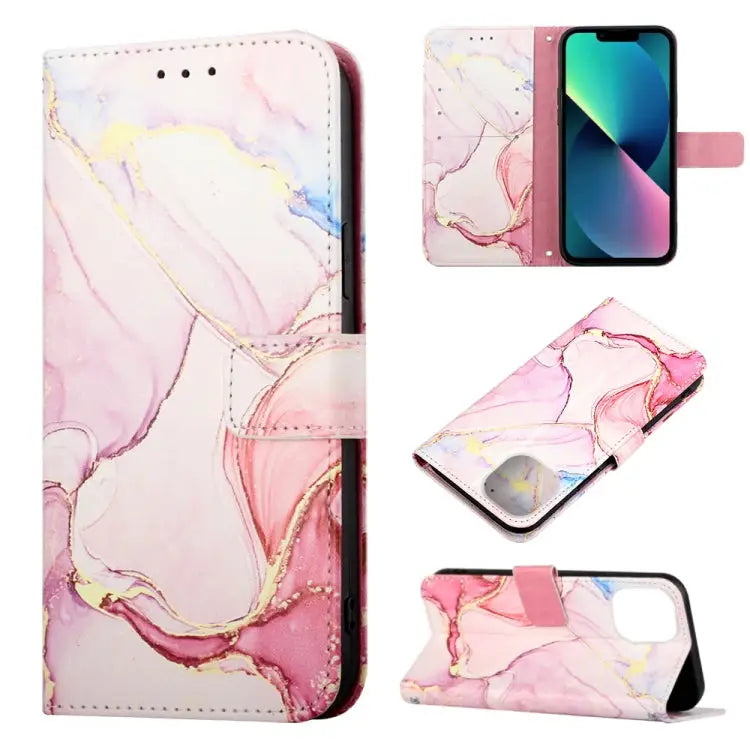 Marble Pattern Flip Leather Phone Case For iPhone 14 For iPhone 14 Plus For iPhone 14 Pro Max For iPhone 14 Pro