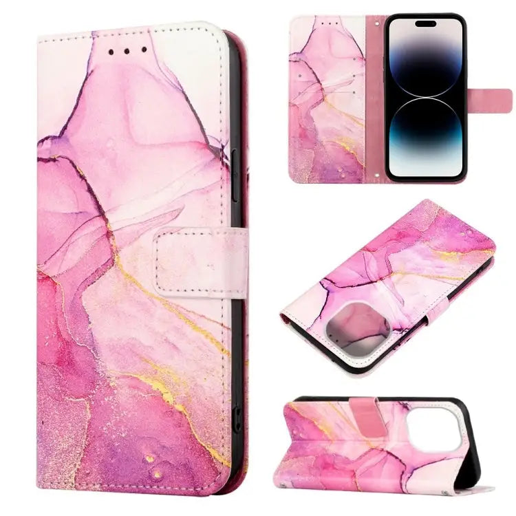 Marble Pattern Flip Leather Phone Case For iPhone 14 For iPhone 14 Plus For iPhone 14 Pro Max For iPhone 14 Pro
