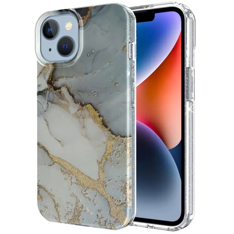Marble Pattern IMD Phone Case For iPhone 14 Pro Max For iPhone 14 Pro For iPhone 14 For iPhone 14 Plus For iPhone 13