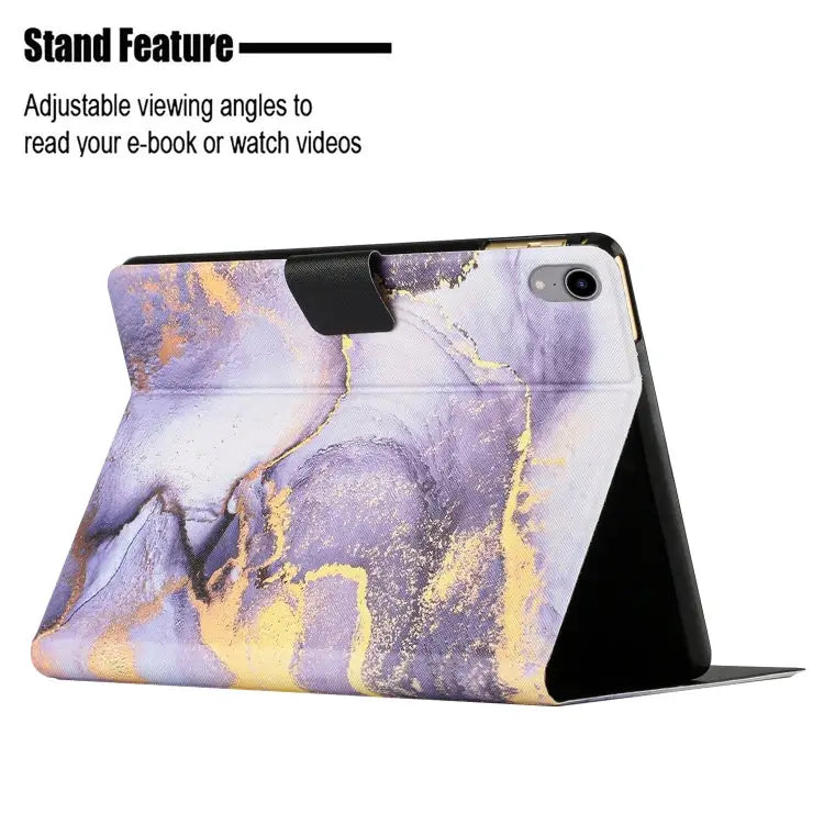 Marble Pattern Smart Leather Tablet Case For iPad mini 2024 / mini 6 - Apple Accessories